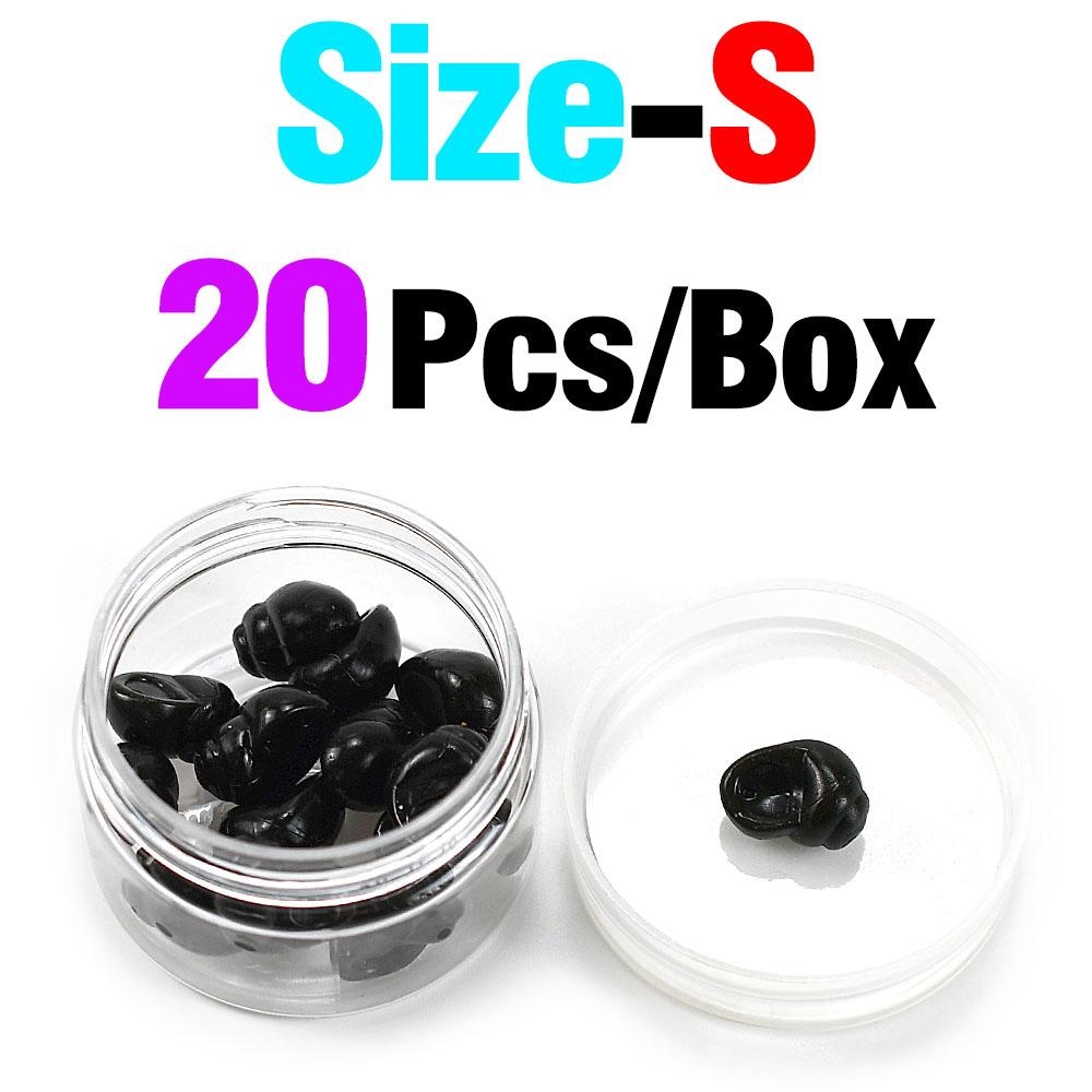MNFT 20Pcs/Box Artificial Carp Fishing Snail Baits, Realistic Soft Lure Fake River Snails for Carp/Grass Carp Fishing Tackle
