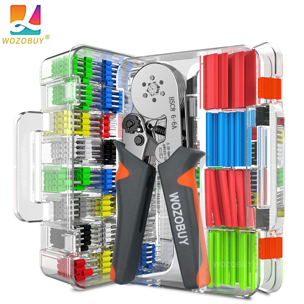 Набор инструментов для обжима наконечников, WOZOBUY HSC8 6-6A / 6-4A ...