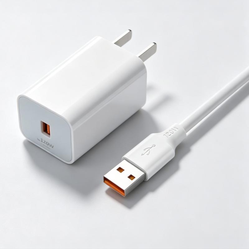 1Set 120W Fast Charging Wall Charger With Smart Charging Technology And Safe Efficient Charge Perfect For Home Office Travel