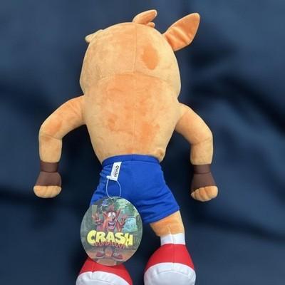 2024 Crash Bandicoot BIG Plush 45cm Jumbo Doll Stuffed Toy SK Japan Tag