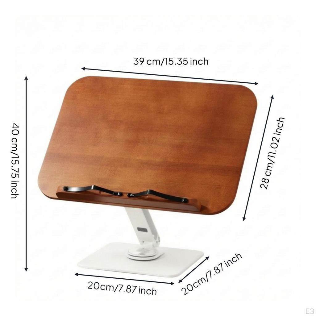 Desktop Reading Stand Stable Bookrest Handscomplimentary for Office, Students