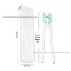 Children's Cartoon Training Chopsticks - Cute, Rebound Practice Chopsticks for Easy Dining