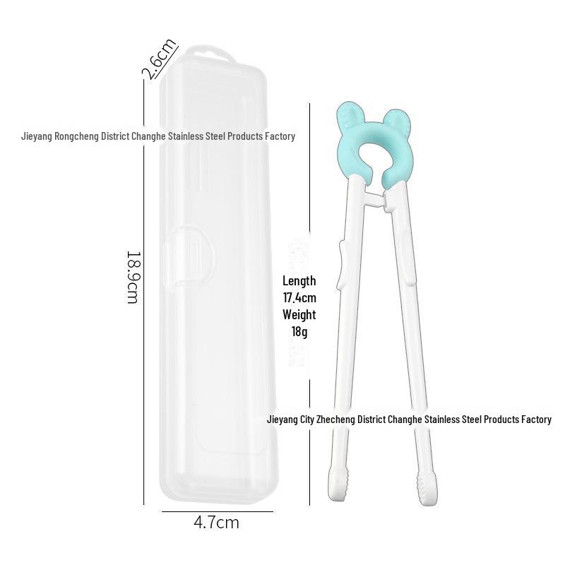 Children's Cartoon Training Chopsticks - Cute, Rebound Practice Chopsticks for Easy Dining