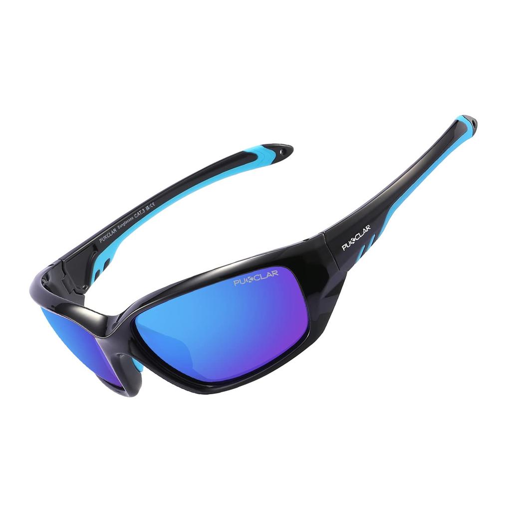 Puklar Polarized Sports Sunglasses Driving Fishing Goggles Frame [PUKCLAR] (Unisex) - Sunglasses, Cycling, Running, -
