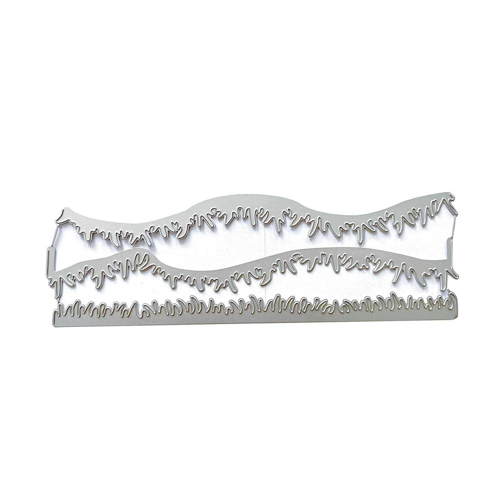 

Металлические вырубные штампы «Травяная рамка» Скрапбукинг Трафарет Вырубки Тиснение Открыток DIY Шаблон для Фотоальбома Форма Украшение