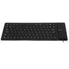 85 Keys USB Wired Keyboard Silent Keys Foldable Keyboard Portable Silicone Keyboard  Home