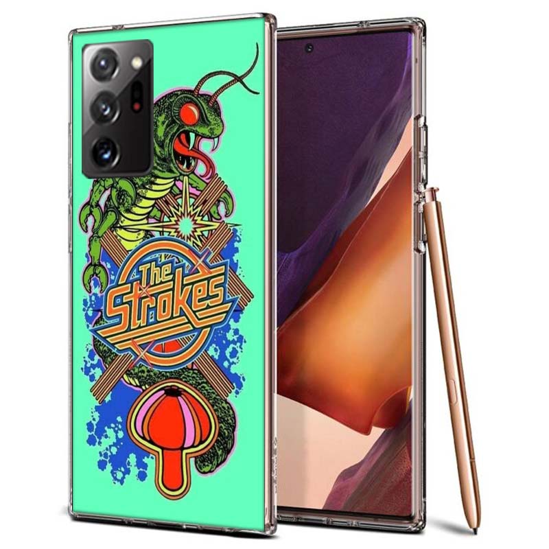 The S-Strokes Phone Case for Samsung A55 A35 A25 A15 A07 A05S A16 A17 A26 A36 A37 A56 A57 Galaxy Note 20 10 A50S A71 A51 A31 A30