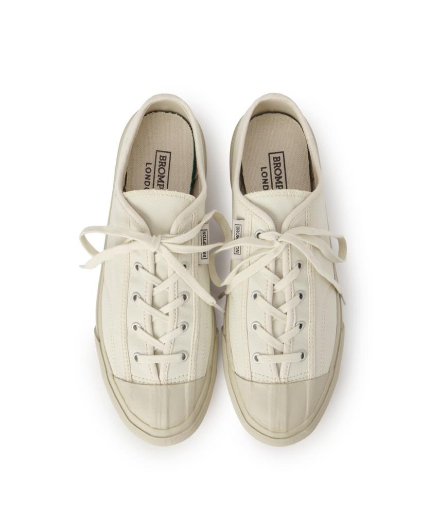 Brompton London Heritage Classic Sneakers - Ivory (P265Usn420)