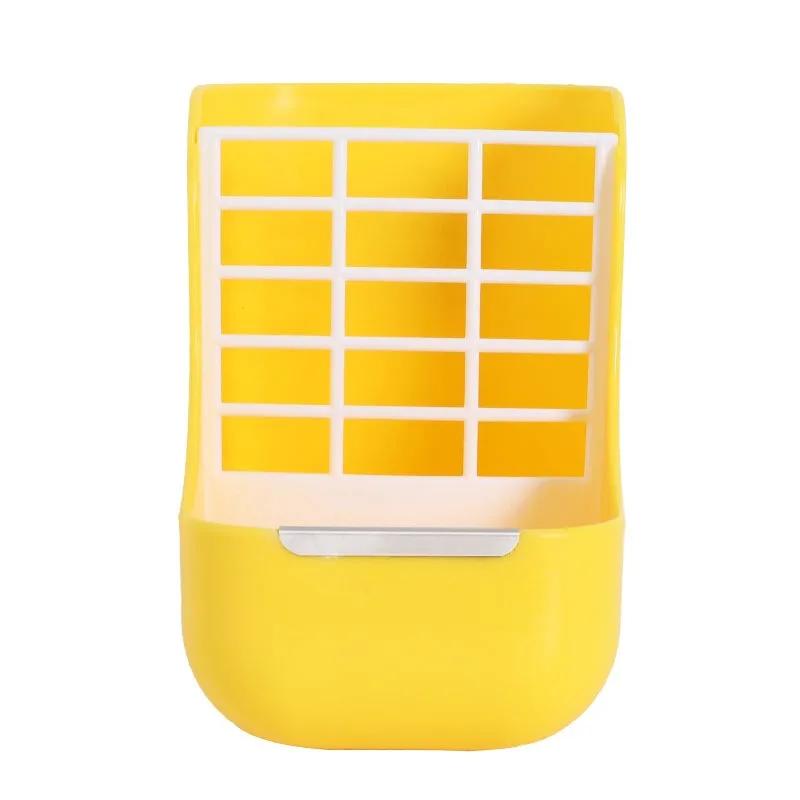 Rabbit Grass Frame Rack Rabbit Food Basket Hay Feeder Guinea Pigs Feeding Bowl Accessories 2 in 1 Fixed Grass Rack