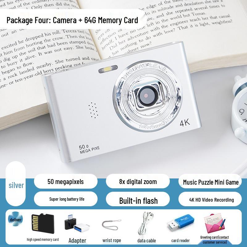 Retro-CCD-Kamera mit hoher Auflösung für mobile Übertragung - Ideal für Studenten und Reisen