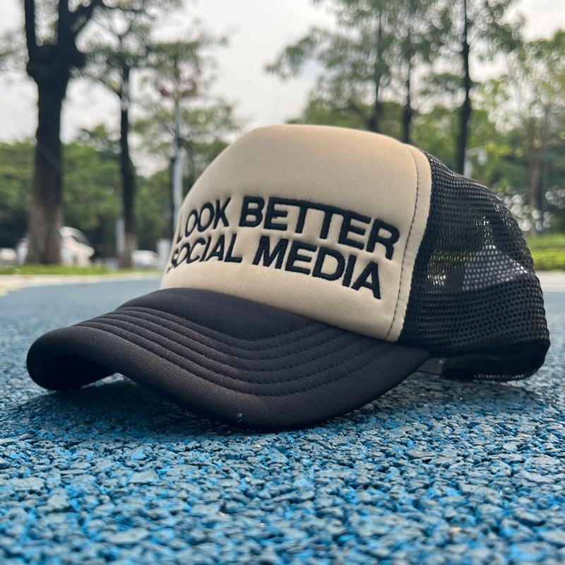Custom High Quality Embroidery Trucker Hats Plain Foam Trucker Caps Breathable Hat Embroidery Foam Hats