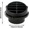 75Mm/3Inch Diesel Heater Exhaust Pipe Ducting Set,Car Parking Heater Air Vent Extender Accessories,Vent Outlet Y Branch Connector And Hose Clips For