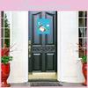 Festive Nonwoven Christmas Garland Door Curtain For Holiday Scene Decoration