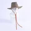10pcs PU Leather Hat Strings Straw Hat Rope Cord For Customizing Straw Hats For Crafting Project Hat Accessories