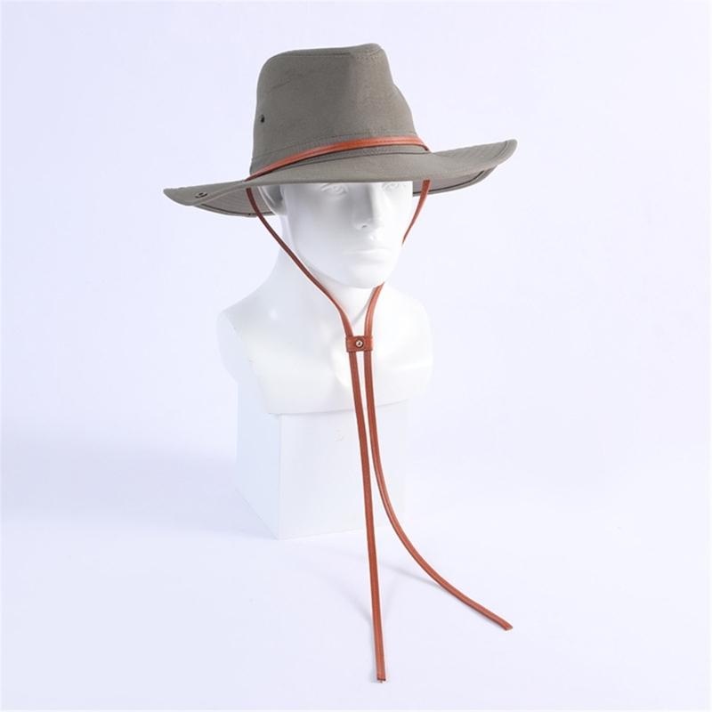 10pcs PU Leather Hat Strings Straw Hat Rope Cord For Customizing Straw Hats For Crafting Project Hat Accessories