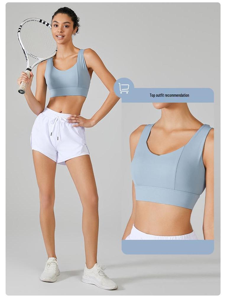 Women's Customized High-Waisted Drawstring Athletic Shorts - Slimming, Anti-Exposure Yoga & Running Fitness Pants