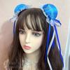 2000S Lace Bowknot Hair Bun Cover Side Clip Animes Maid Hair Clip Teens Headwear