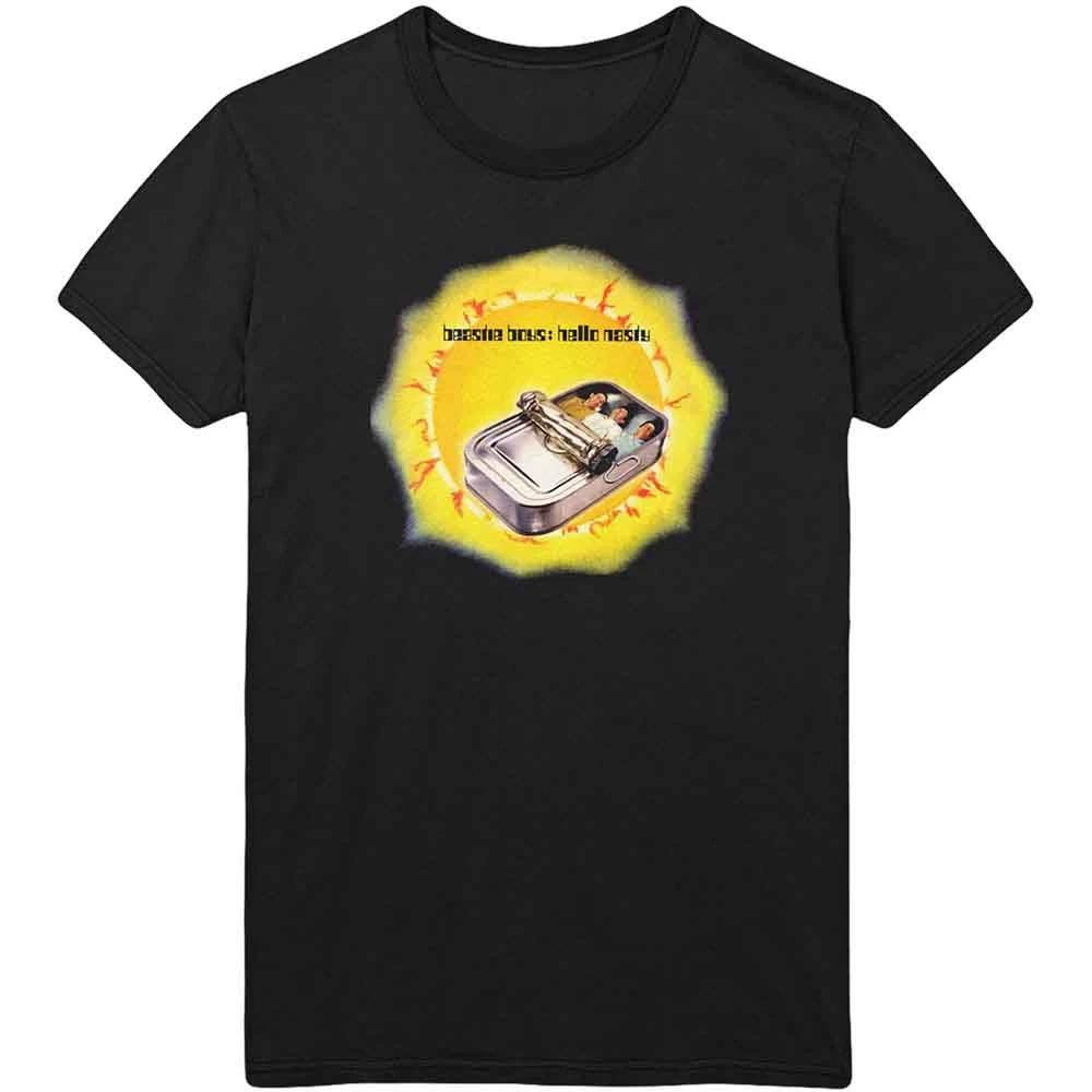 Beastie Boys T Shirt Hello Nasty Band Album Logo new Official Mens Black XL