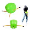 Golf Arm Support Trainer Swing Path Stabilizes Ball Hitting Lightweight Golf Practice Suitable for Supports Muscle Asymmetrical Metal Clip Included