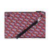 Montblanc X Maison Kitsuné Collaboration Capsule Collection All Over Print Leather Clutch Men clutch Orange 129016