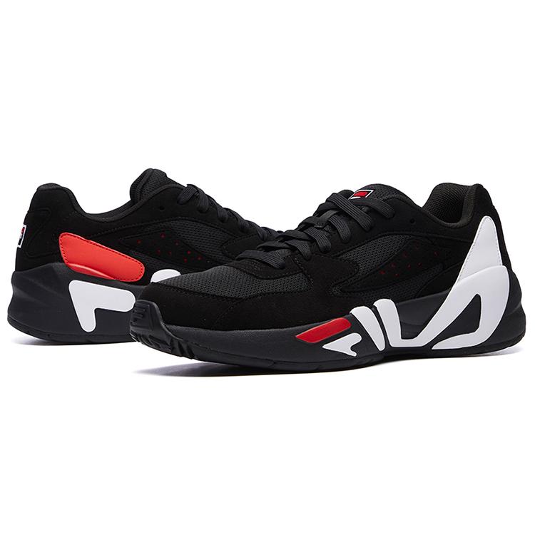 New FILA Mind Blower Low Black/White/Red F52M041107FBK