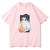 Žhavé Anime Unisexga tričko Módní Unisex Harajuku Estetické grafické tričko Unisex Vysoce kvalitní Ležérní Vintage Bavlna Trička Košile Topy Unisex