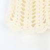 Three-Dimensional Handmade Crochet V-Neck Camisole: Sweet & Spicy Hollow-Out Knitted Top for Women - Spring/Summer Fashion Vest.