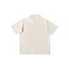 Comfortable Logo Woven Label Short Sleeve Casual Shirt Men shirts Off-White LMT008131204443A05173