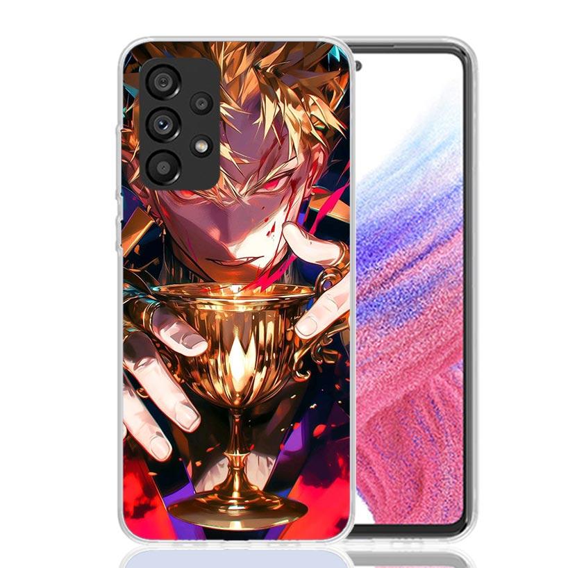 Fate Zero Stay Night Gilgamesh Phone Case For Samsung Galaxy A17 A16 A14 A15 A13 A57 A56 A54 A55 A53 A37 A36 A34 A35 A33 A26 A24
