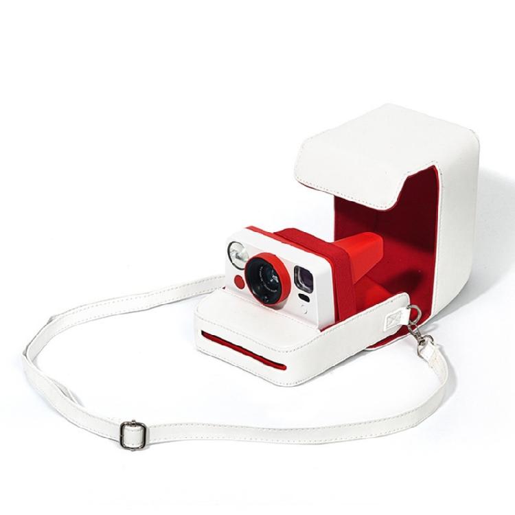 Stylish PU Leather Camera Pouch Compatible for NOW, NOW+ Gen2/Gen3 Models Cameras Case with Shoulder Strap for Travel
