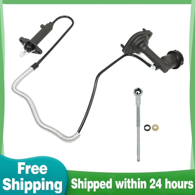 CC649041 Clutch Master & Slave Cylinder Assembly For 1997-2002 Jeep Wrangler 2.5L 4.0L 52107652AB, 52107652AC, 52107652AD
