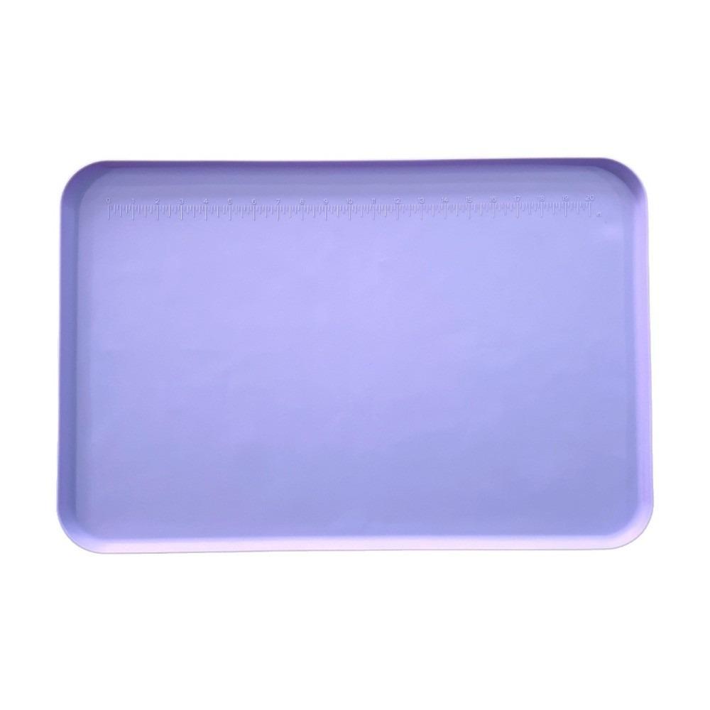 

Large DIY Craft Tray Silicone Graffiti Clay Art Pad Portable Painting Mat For Crafts Drawing Clay фіолетовий