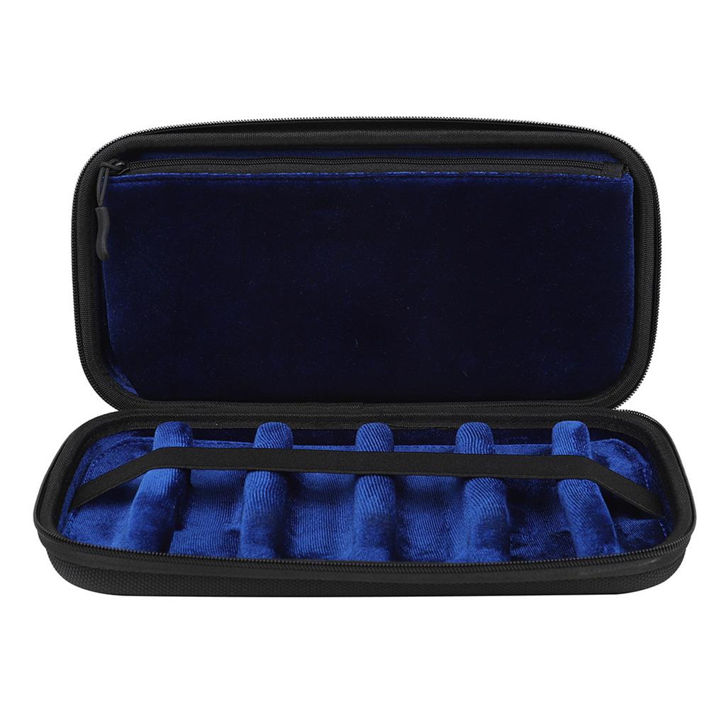 Saxophone Mouthpieces storage Box MultiSpace Woodwind Mouthpiece Case Handbag for Soprano/Alto/Tenors Saxophone