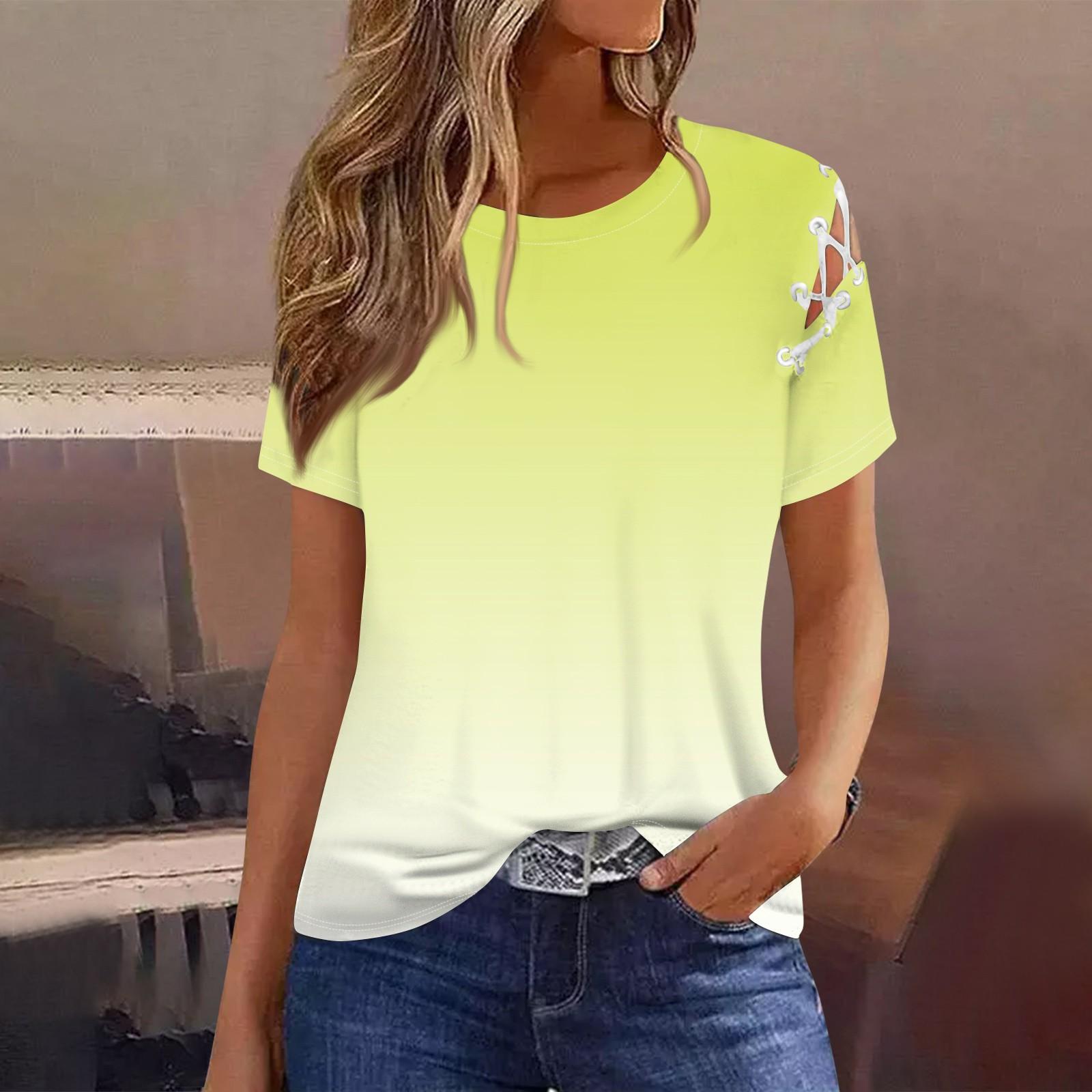 Женская мода Повседневный свободный крой Повседневный модный топ с бретелями в сочетании — фото 6