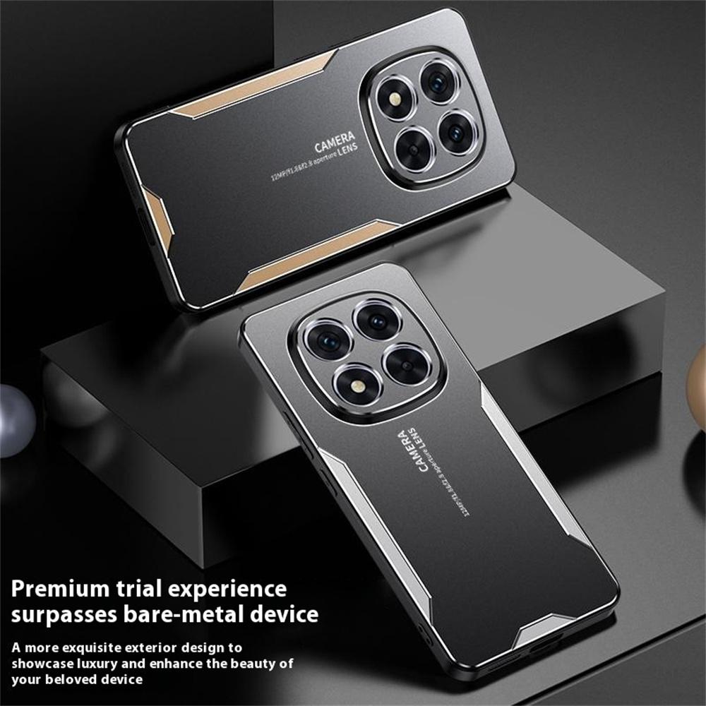 For Xiaomi Redmi Note 15 Pro 5G Phone Case Aluminium Alloy TPU PC Back Cover