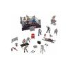 Wwe Mini Wrestling Figure Playset, Wrestler Warriors Toys with Square Ring & Accessories, Fun Miniature Fighting Action Figures Gift High Quality