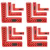 L‑Shaped 90 Degree Right Angle Positioner Woodworking Corner Clamp Carpenter Scribing Tool