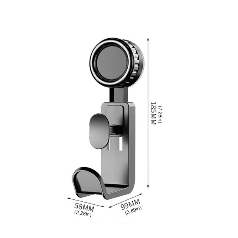 Adjustable Suction Cup Basin Holder Not Drill Installation Strong Bathroom Organizers with Secure Grip for Bathroom