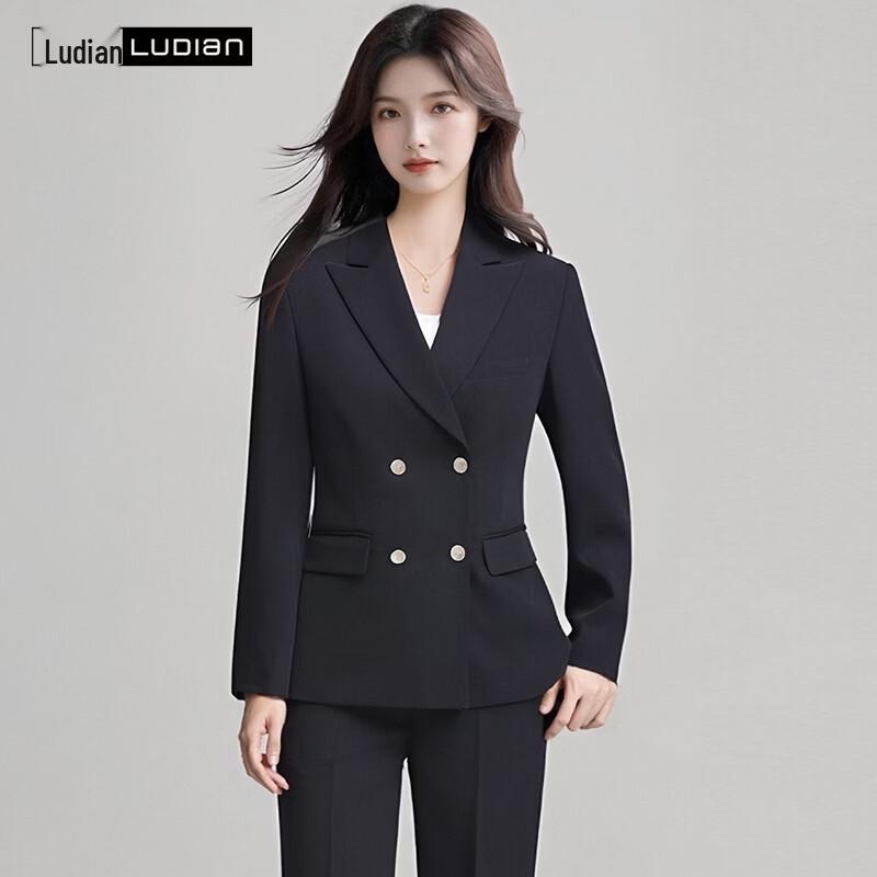 Women's Elegant Double-Breasted Blazer