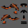 PowerZone For KTM 2005-2016 DUKE 990 2007-2013 990R Custom Team Graphics Backgrounds Decals Stickers Kit Motorcycle SUPERMOTO 10
