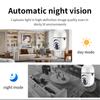 E27 Bulb Security Camera Full Color Night Vision Auto Human Tracking Zoom Wifi Mini Ip Camera Indoor Monitor