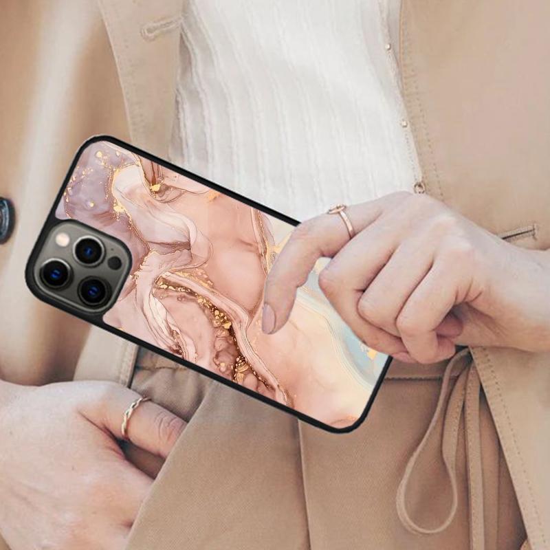 

Luxury Gold Foil Art Magnetic Phone Case For APPLE iPhone 17 Air 16 14 13 12 Pro Max 15 Plus Wireless Charge With MagSafe Cover iPhone 14