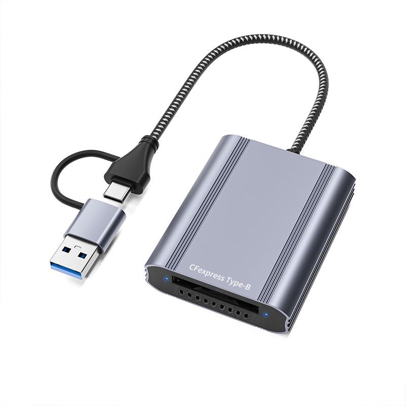 High-Speed CFexpress Type B Card Reader, USB 3.2, 10Gbps