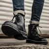 Men's New Leather Outdoor Sports Shoes Casual Shoes Business Leather Boots