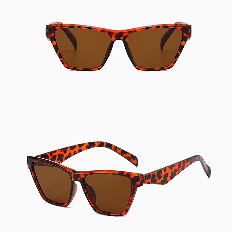 Unisex Cat Eye Sunglasses, UV Protection Fashion Shades, Vintage European Style Sun Glasses, Trendy Eyewear