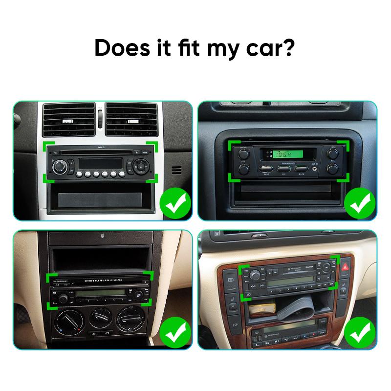 Ainavi 13.1 1 DIN Car Radio For Nissan Suzuki Hyundai KIA Peugeot Wireless Carplay Android Auto Multimedia Player Car Stereo