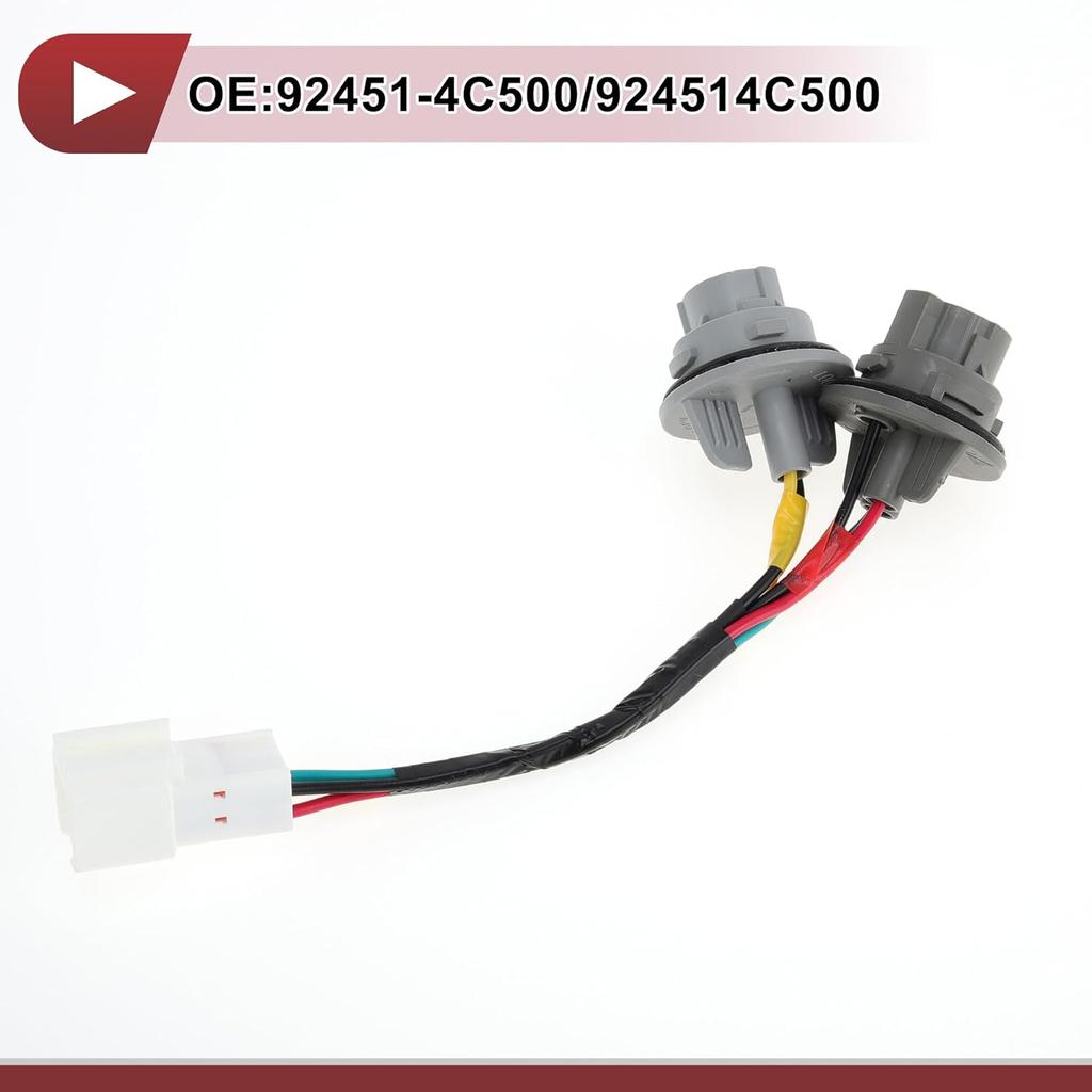 1 Stück Auto Rückleuchten Glühbirnenfassung Kabelbaum für Kia Optima 2014 2015 2.0L 2.4L Rückleuchten Stecker Verkabelung Nr. 924514C500