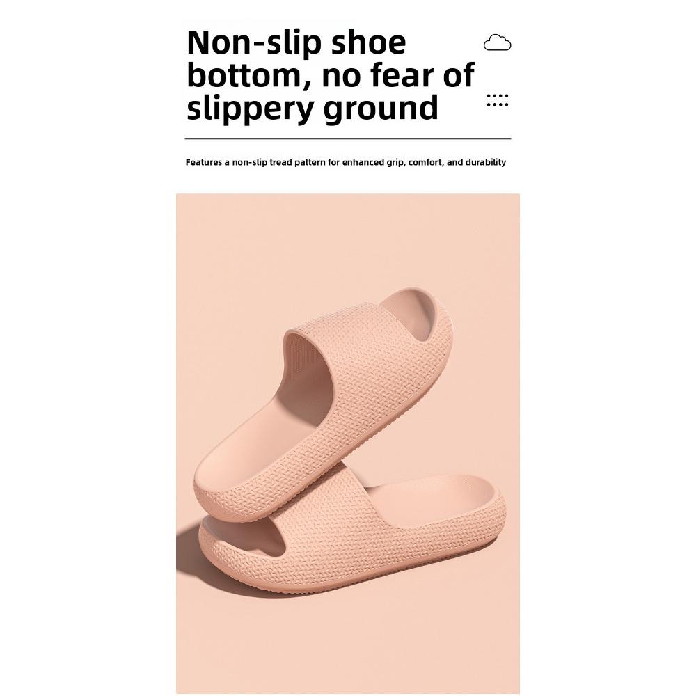 Letnie Kapcie Kąpielowe Damskie, Antypoślizgowe Gruba Miękka Podeszwa Wewnętrzne Zewnętrzne Domowe Sandały pod Prysznic dla Mężczyzn i Kobiet