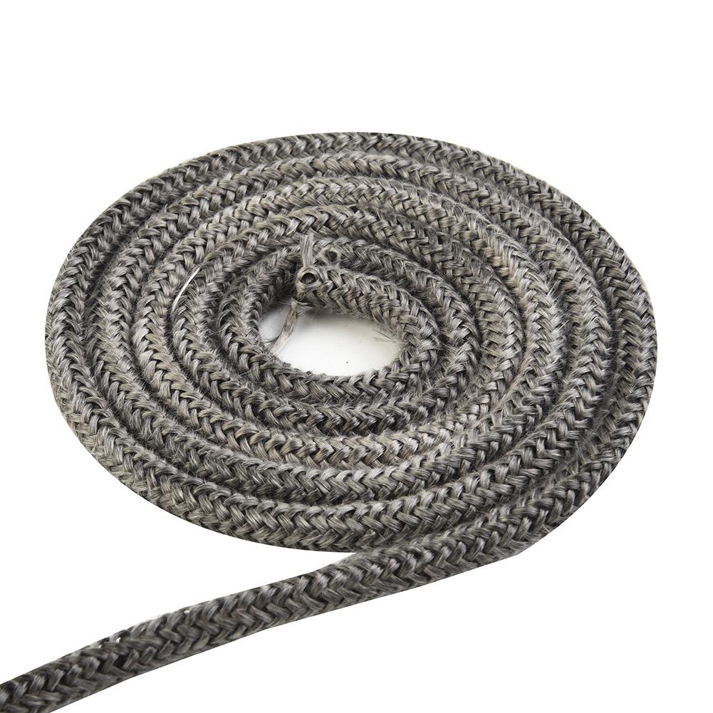 Fiberglass Rope Seal 78 Inch/2m Dark Grey Fiberglass