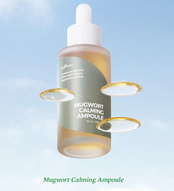 Isntree Mugwort Calming Ampoule 50ml – Soothing & Hydrating Serum